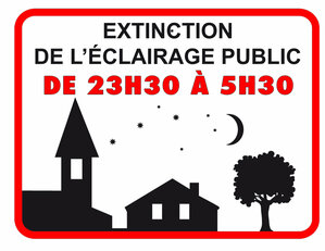 EXTINCTION ÉCLAIRAGE PUBLIC À NEAUPHLETTE